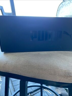 Puma Navy Blue Shoe Box with Gloss Logo